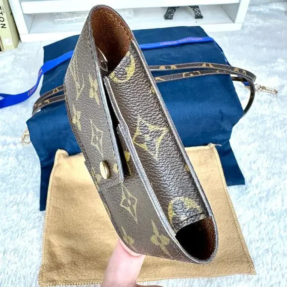 Louis Vuitton Card Case Key Fob holder lanyard w/ handmade lanyard CUSTOM - Picture 7 of 16